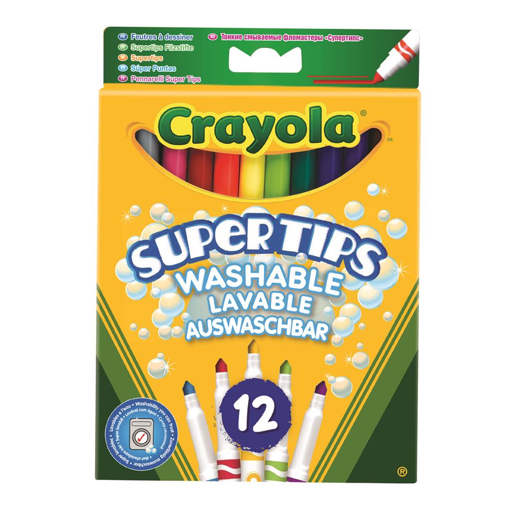 Crayola 12 Bright Supertips